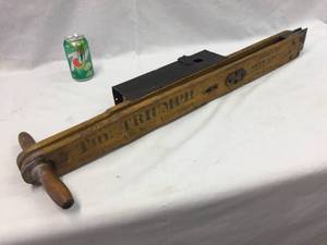 lot 245 image: Antique The Triumph Hand Planter - Nice Graphics