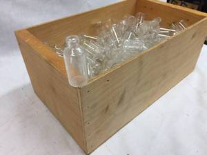 lot 284 image: Many Small Glass Jars