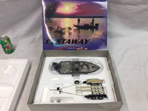 lot 308 image: Action Cast Away 124 Rusty Wallace - Die Cast BoatTrailer