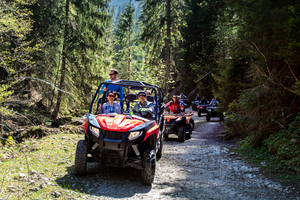 Lodge & UTV I Room #3 (3 Queen Beds) June 17 - June 20 2025 (3 Nights), 24H UTV (4 Seats) June 18th