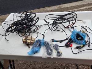 lot 39 image: Lot of Assorted Cables and Connectors featuring HDMI, coaxial, and other audiovisual types
