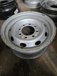 lot 75 image: Steel Wheel Rims approx. 17 diameter across whole of rim, 9 deep across whole of rim
