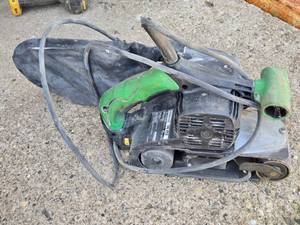 lot 114 image: Hitachi SB 8V2 3 Belt Sander with Dust Bag - works