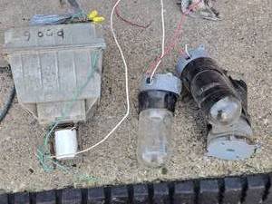 lot 133 image: Outdoor Lighting Fixtures and Electrical Equipment
