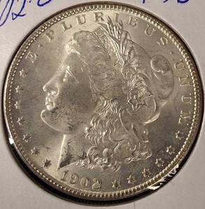 lot 18 image: 1902-O  Morgan Silver Dollar MS 63