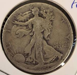lot 34 image: 1920-D & 1920- S Liberty Half Dollars