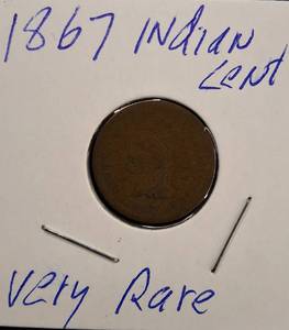 1867 Indian Cent   VERY RARE !