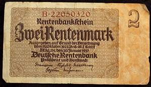 lot 86 image: 1937 German 2 Rentenmark