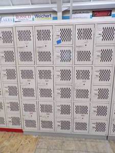 lot 14 image: Metal School Lockers