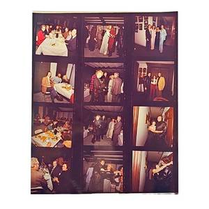 lot 3 image: Original Johnny Cash&nbspCandid Birthday Contact Photo Sheet  #6 (49) Karats Auction Estimated $10,000 Value