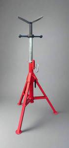 lot 17 image: Pipe Stand V Head Adjustable Height for Welding Tool