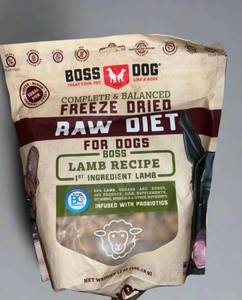 lot 33 image: Boss Dog Raw Diet Treats- Lamb Recipe