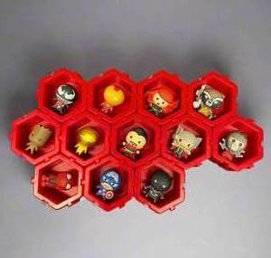 lot 40 image: WOW Stuff Nano Pods Marvel, 12 Pods - Retails $6 Dollar per pod - Spiderman, Batman, Groot & More.