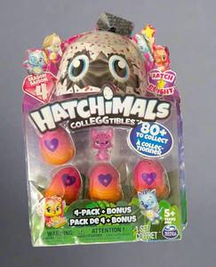 lot 61 image: Hachimals 4 Pack Plus Bonus