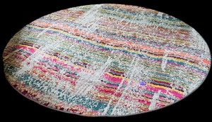 lot 18 image: Montana Kaleidoscope Rug - Multicolored Pattern