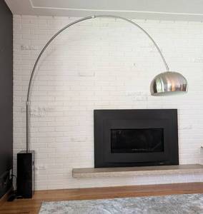 Arco Silver Floor Lamp