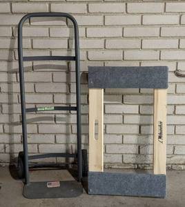 lot 120A image: Pair of Handy Moving Carts