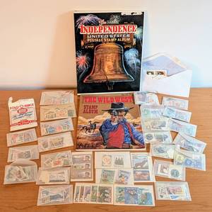 lot 115 image: Large Vintage Stamp Collection
