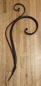 lot 102 image: Scrolled Wrought Iron Decorative Wall Hanging