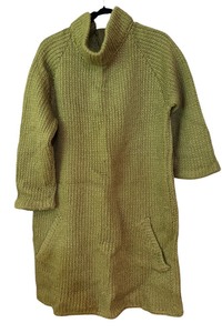 lot 56 image: Vintage Green Hand Knit Dress