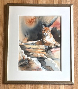 lot 113 image: Original Watercolor Painting by Michaelin Otis