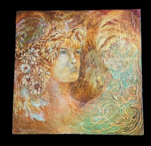 lot 233 image: Original Decoupage Artwork by Tanya Lambrecht