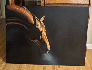 lot 270 image: Ace of Diamonds Original Painting by Tony OConner