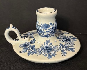 lot 273 image: Delft Candle Holder