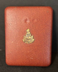 lot 307 image: Distinctive Vintage Leather Frame