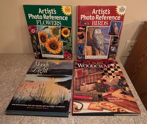 lot 321 image: Art Books on Flowers, Birds, Moods & Light and More