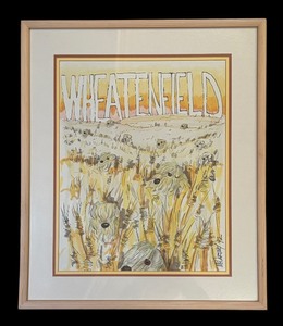 lot 323 image: Wheatenfield Original Painting by McCartney