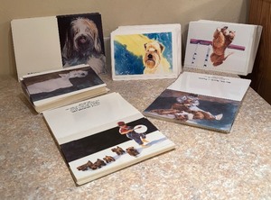 lot 338 image: Variety of Greeting Cards by Helen J. Moreland