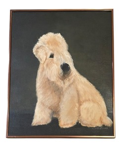 lot 376 image: Riley Original Painting by Olive Winterer