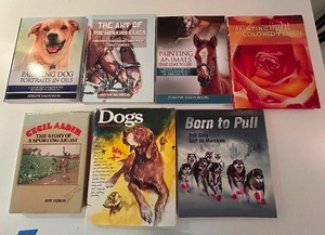 lot 400 image: Wonderful Collection of Animal Books Learning Art and More