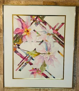 lot 391 image: Framed Original Art Signed Meinhardt