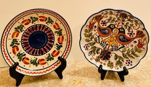 lot 356 image: Two Decorative Vintage Plates