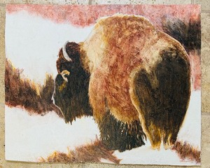 lot 383 image: Unframed Original Work of Art by Helen Moreland