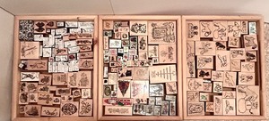lot 294 image: Three Trays of Stamps