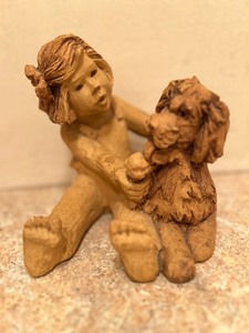 lot 289 image: Girl and Dog