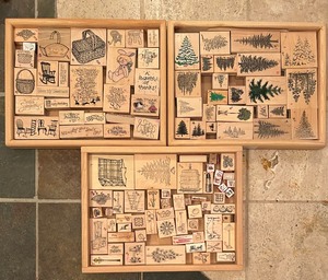 lot 291 image: Three Trays of Stamps