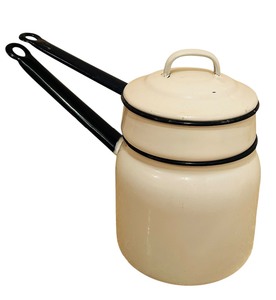 lot 292 image: Vintage Double Boiler
