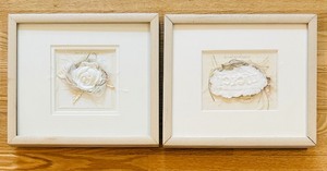 lot 281 image: Two Petite Framed Art