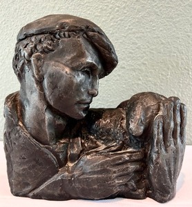 lot 207 image: WJ Ophelia Gordon Bell Sculpture Bust, Replica