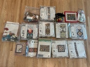 lot 210 image: Collection of Embroidery Kits