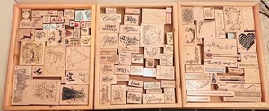 lot 288 image: Three Trays of Stamps