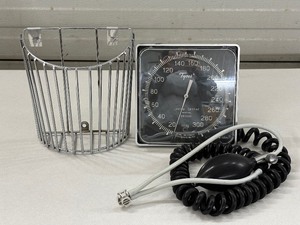 lot 12 image: Welch Allyn Tycos Wall Aneroid Sphygmomanometer with Wall & Mobile Inflation Basket  Reliable Blood Pressure Monitor  Easy to Use and Durable - Works great