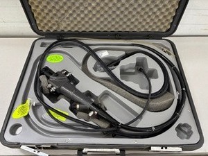 lot 23 image: $$$$ Olympus OSF-2 Flexible Sigmoidoscope with Carry Case  Compact and reliable diagnostic tool for lower GI procedures. Includes padded hard case for safe transport and storage. Clean and in great condition