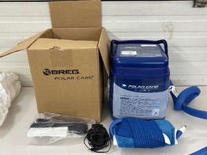 lot 42 image: New Open Box MSRP $400 Breg Polar Care Cube Cold Therapy System w Used XL Shoulder Pad & Power Cord