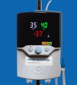 lot 54 image: Vapotherm Precision Flow Plus Hi-VNI High Velocity Therapy System  Mask-free respiratory support with one button, precise control of oxygen, flow, and temperature, optimal humidification, patient comfort, safety alarms, and easy nurse call integration.