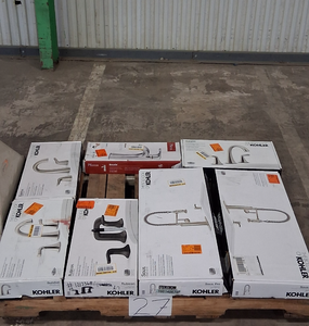 lot 27 image: HUGE LOT of Lighting, Ceiling Fans, Recessed Lights Misc Hampton Bay, Hunter, Progress Lighting, Plumbing, Kitchen & Bathroom Faucets, Showers, Valves and much MORE - For Parts - Sells GREAT on eBay